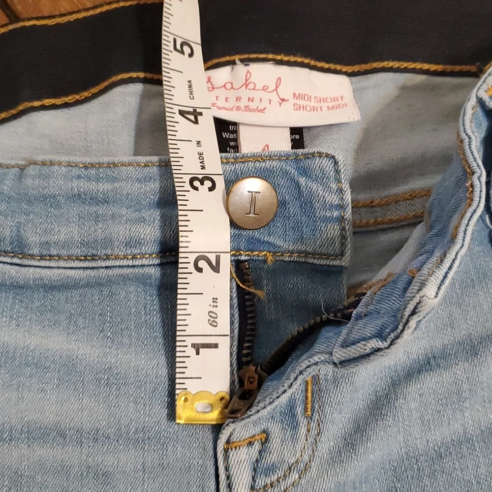 Isabel Denim Maternity Shorts